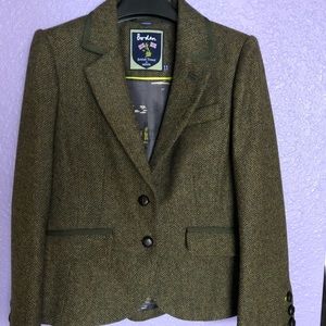 Bowden British Tweed Blazer, 6p, like new